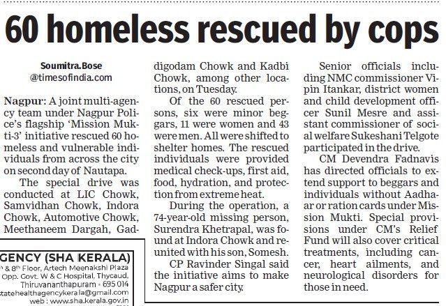 Phase 3-60Homeless rescued by cops